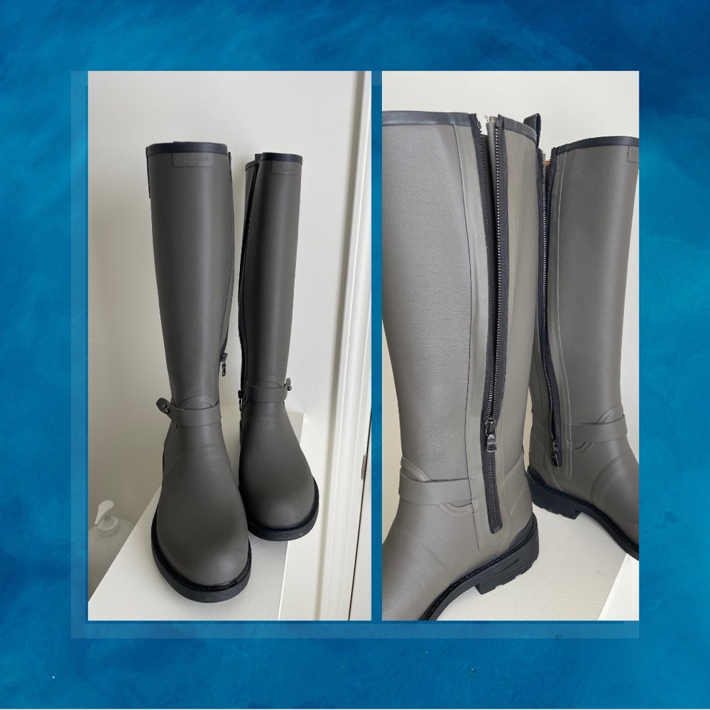 Rag and bone size 40/9 women's knee-high rain boots